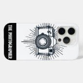 De Fotograaf Minimaal Tarot Stijl Fotografie Case-Mate iPhone Case (Achterkant (horizontaal))