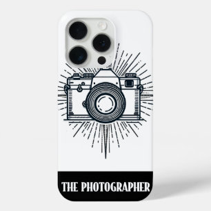De fotograaf Minimal Tarot stijl fotografie iPhone 15 Pro Case
