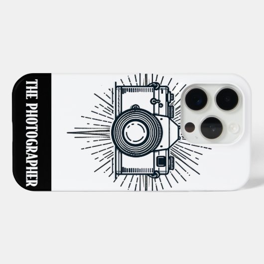 De fotograaf Minimal Tarot stijl fotografie Case-Mate iPhone Case (Achterkant (horizontaal))
