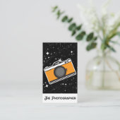 De fotograaf Mystieke Tarot Fotografie Visitekaartje (Staand voorkant)