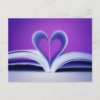 De Fotografie van het Hart van het boek Briefkaart