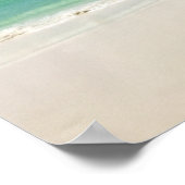 De fotografie van het strand brengt me naar het Ze Poster (Hoek)