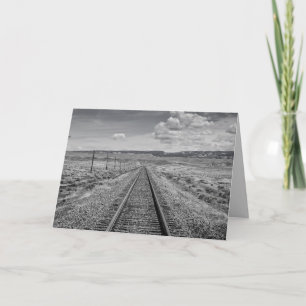 DE FOTOGRAFIEK VAN DE TREINTRACTEN B&W ALLE KAARTE KAART