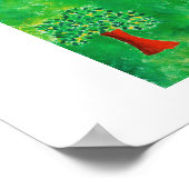 De fotografische moderne acrylschilderkunst poster (Hoek)