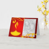 de fotokaart van diwaligroeten: mooi licht kaart (Gele Bloem)