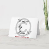 De fotokaart van kleurpotloden kaart (Achterkant)