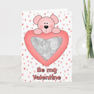 De fotokaart van Valentijn Feestdagen Kaart
