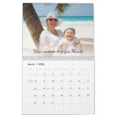 De foto's van de familie van de douane maken uw ei kalender (Mar 2026)