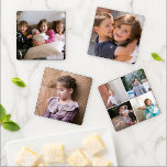 De foto's van de verandering om uw eigen gepersona onderzetter set<br><div class="desc">Verander foto's om uw eigen gepersonaliseerde foto onderzetter set te maken. Kies vierkante foto's voor het beste resultaat. Instagram foto’s zijn perfect. Zorg ervoor dat elke foto een beetje ruimte heeft rond de hoofdpersoon of het object,  zodat niet die persoon of het object wordt gesneden.</div>