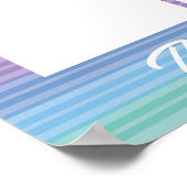 De fotowerknemer van de douane van de maand Kleurr Poster (Hoek)