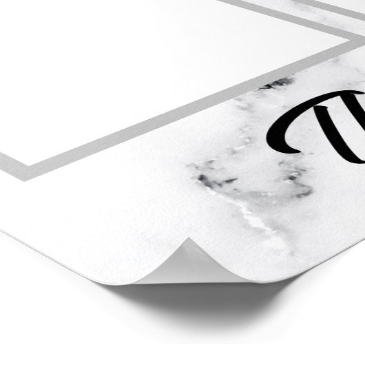 De fotowerknemer van de Marmer van de douane van d Poster (Hoek)