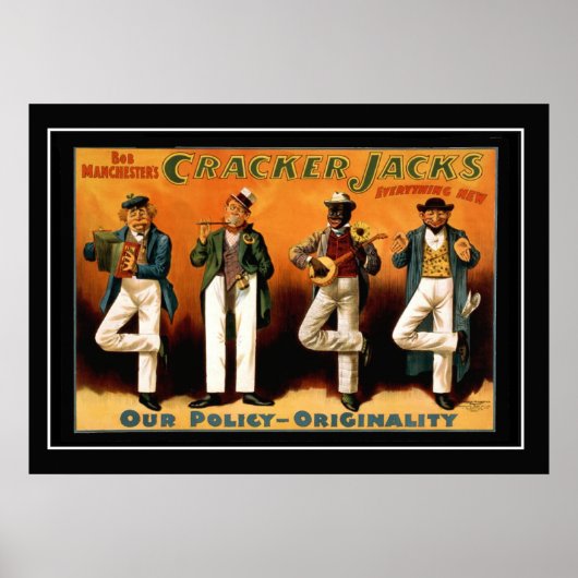 De Four Jacks Vintage Poster (Voorkant)