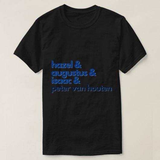 De fout in onze sterrenpersonages t-shirt (Design voorkant)