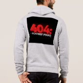 De Foutcode Die Loopt op Vertrouwen Hoodie (Achterkant)