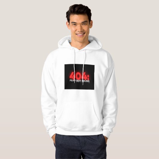 De foutcode die op vertrouwen draait hoodie (Voorkant volledig)