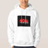 De foutcode die op vertrouwen draait hoodie (Voorkant)
