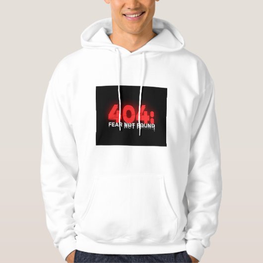 De foutcode die op vertrouwen draait hoodie (Voorkant)