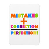 De fouten plus de Correctie evenaart Perfectie Magneet (Verticaal)