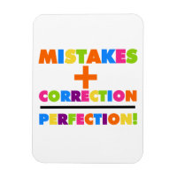 De fouten plus de Correctie evenaart Perfectie
