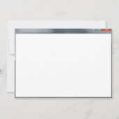 De foutenmelding van de geek sparen de Grauwe Uitn Save The Date (Achterkant)