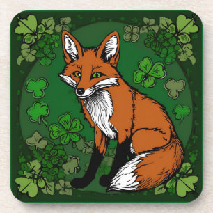 De Fox en de Shamrocks Bier Onderzetter