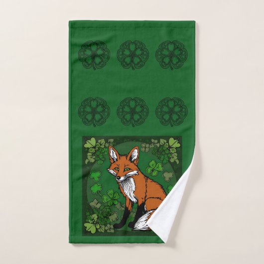 De Fox en de Shamrocks Handdoek (Handdoek)