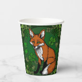 De Fox en de Shamrocks Papieren Bekers (Achterkant)