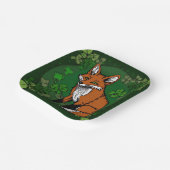 De Fox en de Shamrocks Papieren Bordje (Gebogen)