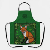 De Fox en de Shamrocks Schort (Voorkant)