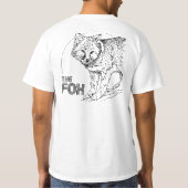 DE FOX-VINTAGE T-SHIRT (Achterkant)