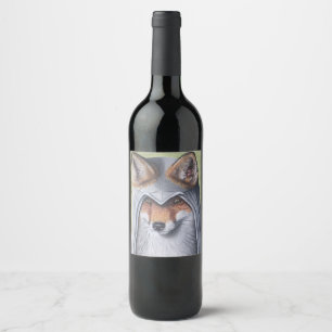 De Foxy Assassin Wijn Etiket