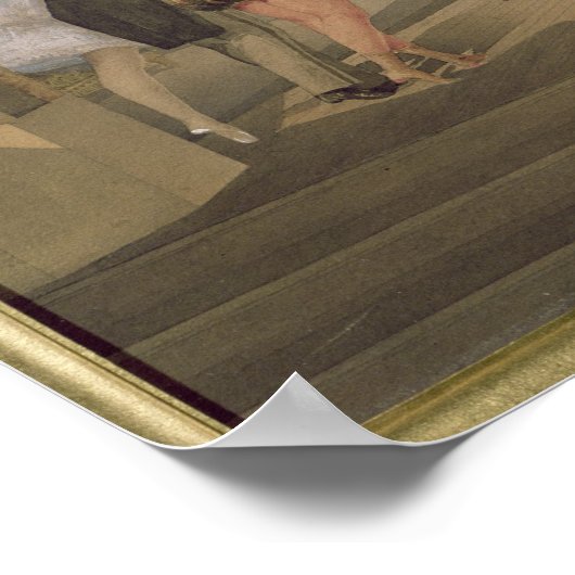 De Foyer van de Opera tijdens het interval Poster (Hoek)