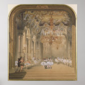 De Foyer van de Opera tijdens het interval Poster (Voorkant)