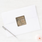 De Foyer van de Opera tijdens het interval Vierkante Sticker (Envelop)