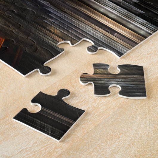 De fractale kunst van de troonzaal legpuzzel (Zijkant)