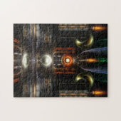 De fractale kunst van de troonzaal legpuzzel (Horizontaal)