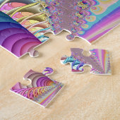 De fractale kunst van Shell Legpuzzel (Zijkant)