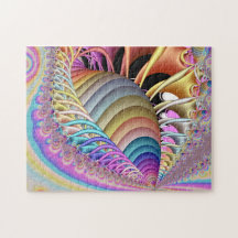 De fractale kunst van Shell