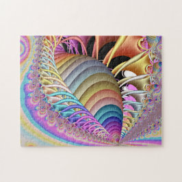 De fractale kunst van Shell Legpuzzel