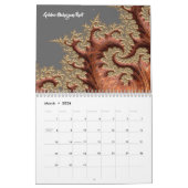 De fractale kunst van Shelli Fitzpatrick Vol. Kalender (Mar 2026)