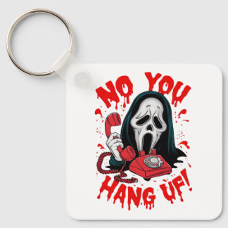 de franchise _Scream_ met een rode telefoon Sleutelhanger
