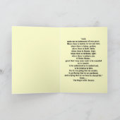 De Franciscan Kaart van de Groet van het Kruis en (Binnen)