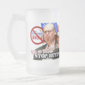 De Frank Factor's Big Fat Glass.. Mok (Links)