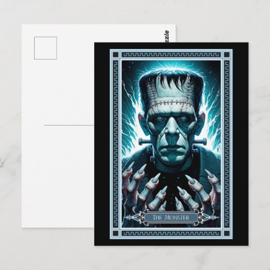 De Frankensteins Monster Tarot Kaart (Voorkant / Achterkant)