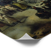 De Frans-Russische strijd in Malakhov Kurgan Poster (Hoek)