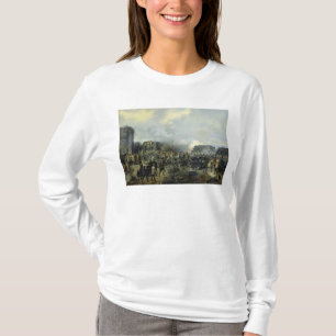 De Frans-Russische strijd in Malakhov Kurgan T-shirt