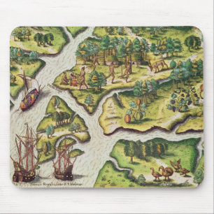 De Franse aantocht in Port Royal Muismat