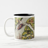 De Franse aantocht in Port Royal Tweekleurige Koffiemok (Links)