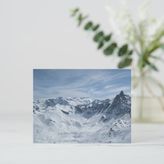 De Franse Alpen Briefkaart (Staand voorkant)