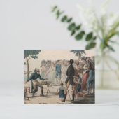 De Franse Antiek afdruk van de Magicus of de Verli Briefkaart (Staand voorkant)